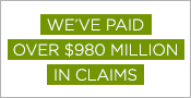 We have paid over $980 million in claims 